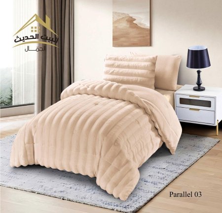 لحاف مفرد ونص PARALLEL - 03 <br> <span class='text-color-warm'>نفدت الكمية</span>